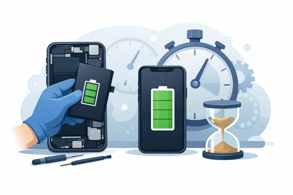 How Long Does iPhone Battery Replacement Take?