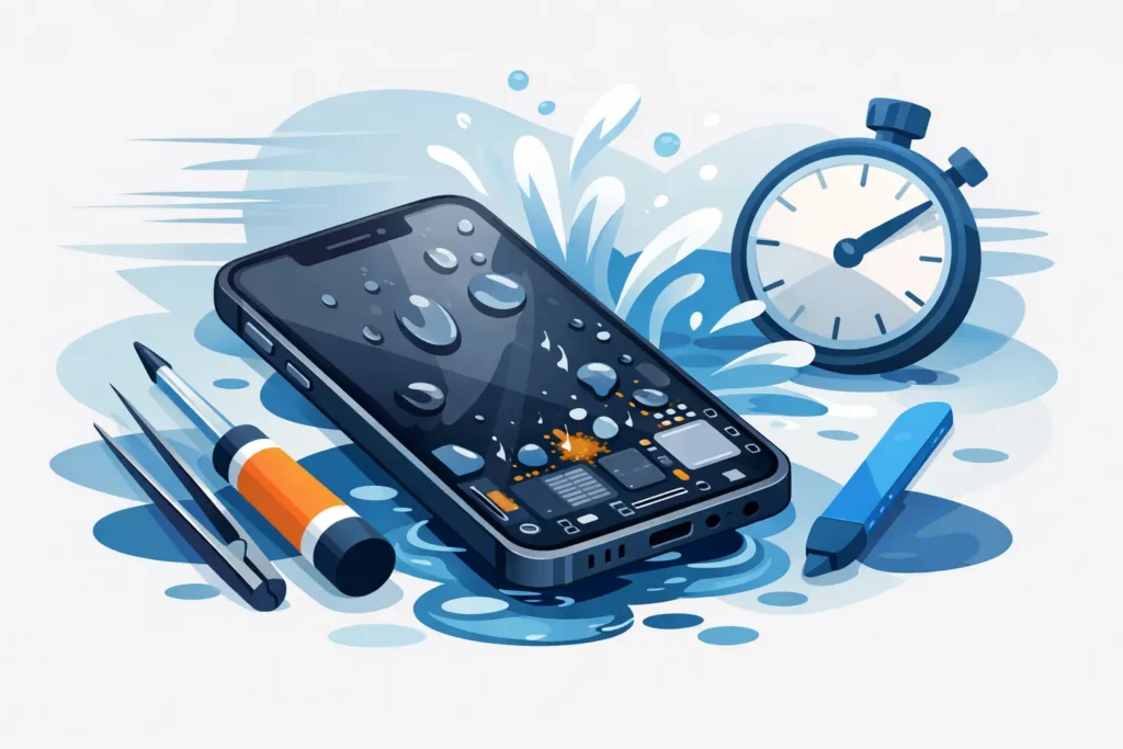 Water Damaged iPhone Repair Starts With Speed
