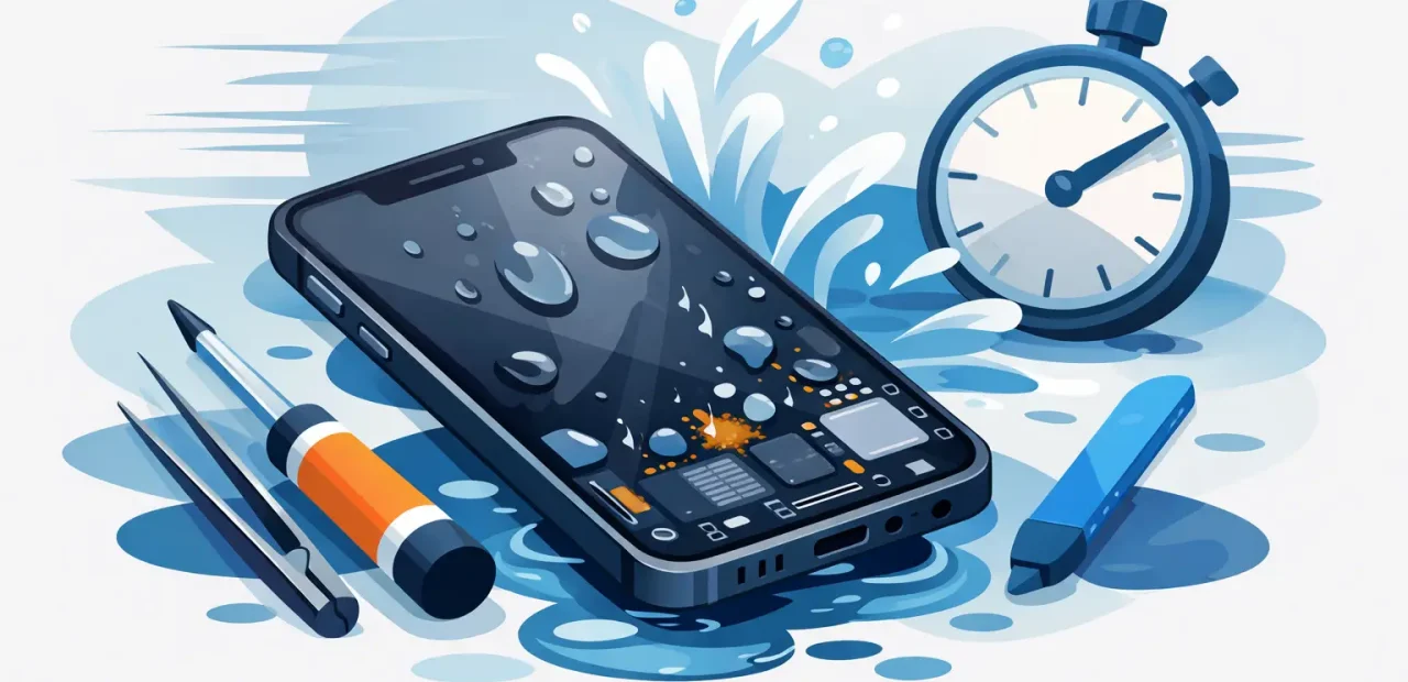 Water Damaged iPhone Repair Starts With Speed